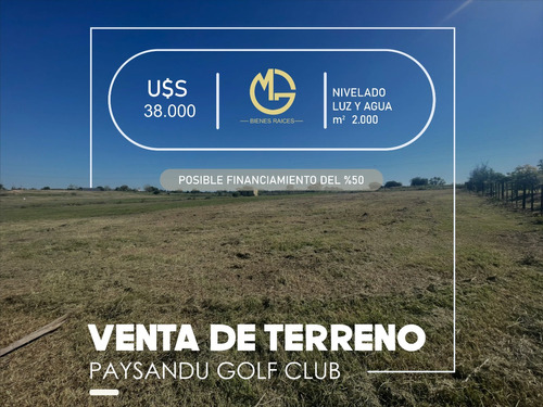 Venta / Terreno / Paysandu / Paysandu Golf Club