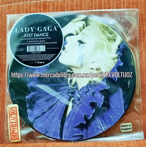 Lady Gaga Just Dance Picture Vinyl Rbd Ariana Grande Britney