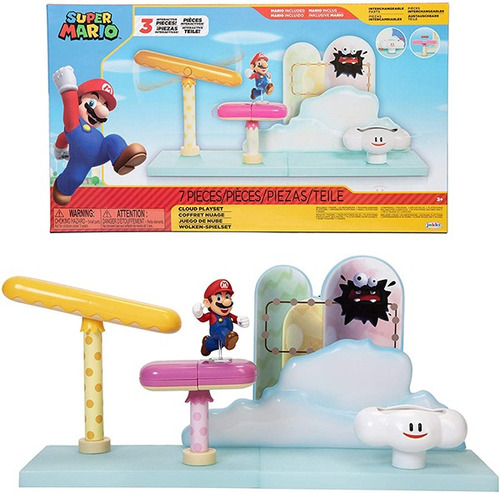 Playset Super Mario Cloud Juguete Original     