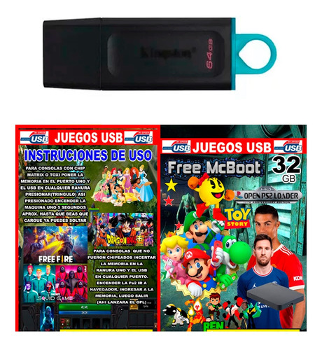 Juegos Ps2 Grabados En Usb - Coleccion Variada