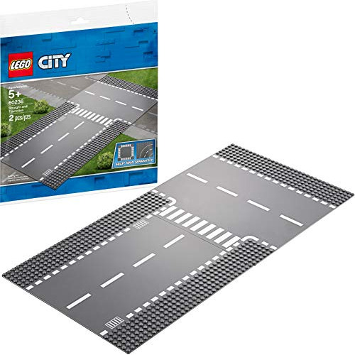 Kit De Construcción Lego City Cruce Recto Y En T 60236