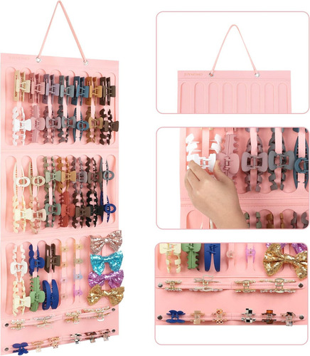 Organizador De Suporte De Laço De Cabelo Para Meninas, Clipe