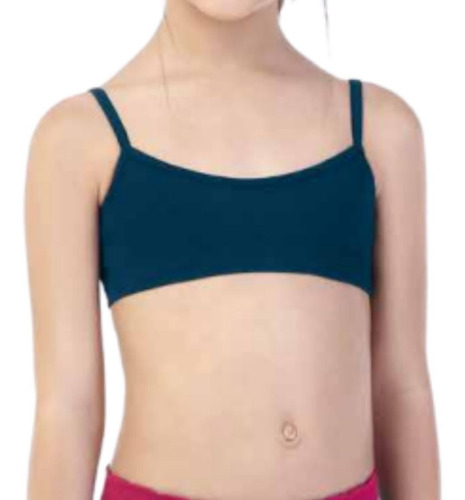 Kit 3 Sutiã Infantil Menina Top Básico Confortável