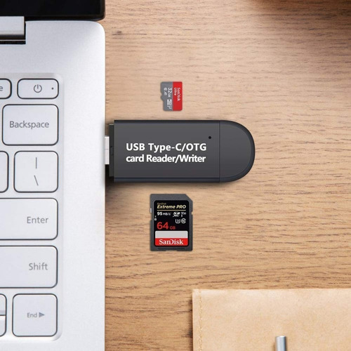 Mini Usb Adaptador Leitor Gravador Cartão Memória Micro Sd