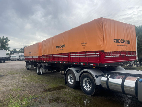 Bitrem Facchini Graneleiro 7,10 X 1,80 Impecavel Sem Pneus