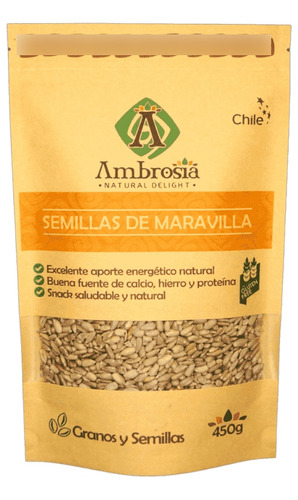 Ambrosia Semillas De Maravilla Sin Gluten 450 G