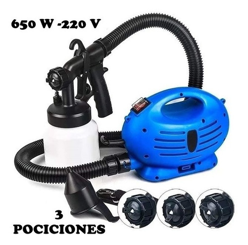 Spray Gun 650w Pistola + Compresor Maquina De Pintar