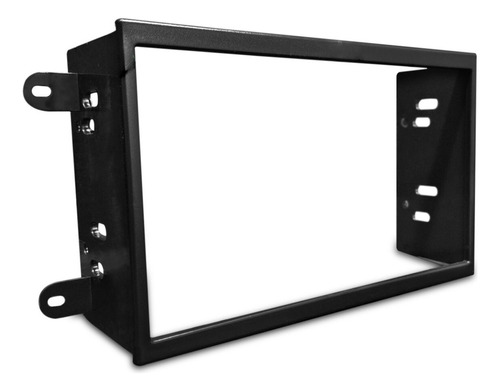 Kit Multimidia Mp5 E Moldura 2din Para Cobalt 2012 A 2016 Cor Preto