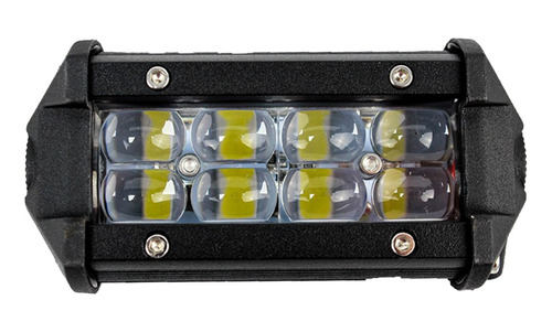 Neblinero 8 Led 24w 10-30v  Led Blanco Con Lupa Unidad 10cm