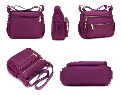 Imagen 3 de 7 de Bolsa Para Dama Bolsa De Hombro Impermeable Crossbody Mujer
