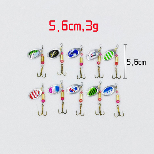 Kit De Señuelos De Pesca Nerbait Para Lubina Y Trucha Con Ca