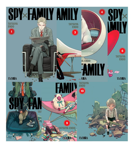 Manga Spy X Family 8 Tomos 1 - 3 - 4 - 6 Al 10 Outlet Ivrea