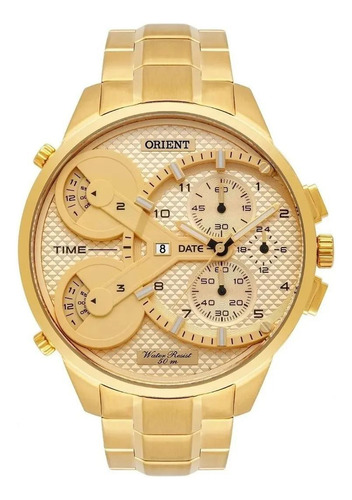 Relogio Orient Masculino Mgsst003 C2kx Dourado Original +nfe