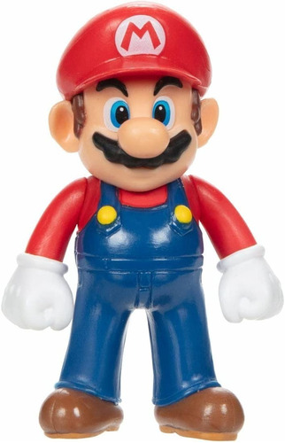 Super Mario World Of Nintendo Figura Mario 2.5 Pulgadas