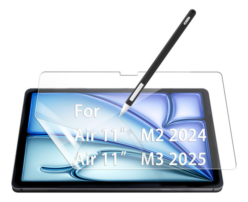 USTIYA Paperlike Mica Para iPad Air 11" Pulgadas M2 2024/M3 2025 Paper Feel