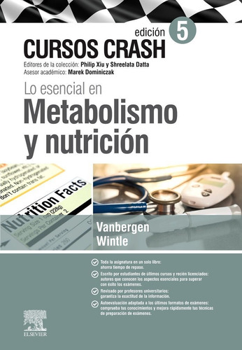 Lo Esencial En Metabolismo Y Nutricion 5âª Ed - Vanbergen...