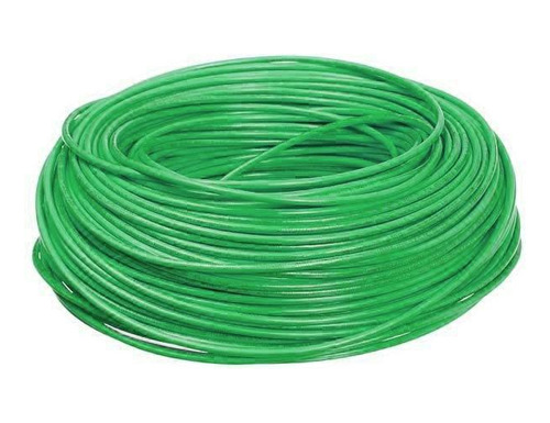 Fio Cabo Flexível 4mm Verde - 100 Metros