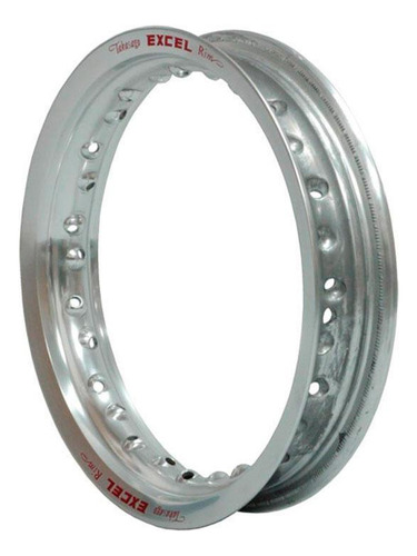 Aro Traseiro Excel Takasago - 19x2.15 32 Furos Prata