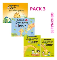 Comprar Juguemos A Leer +primeros Pasos+ Antes De Juguemos Paq 3