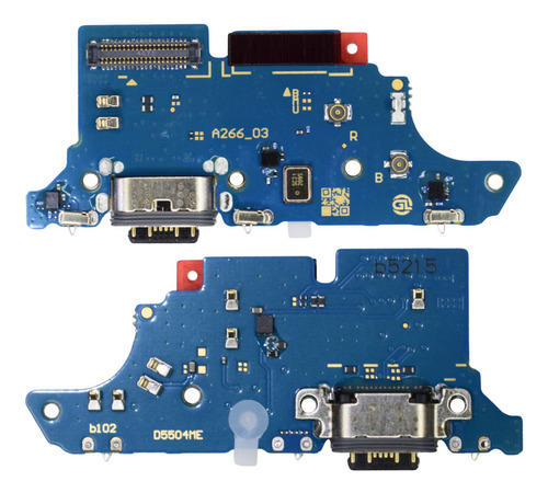 Placa Flex Carga Conector Compatível A26 5g A266 Turbo Pklk Premium