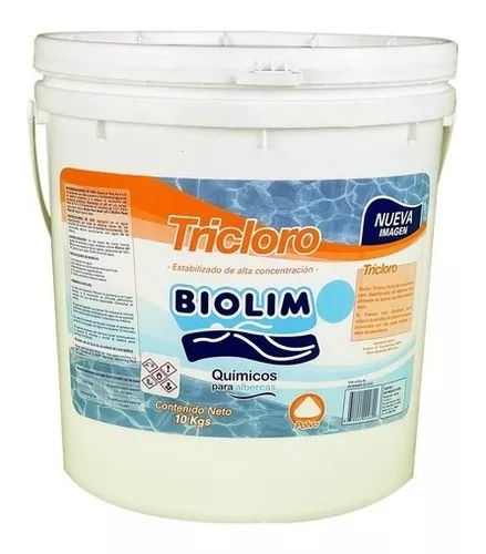 _cloro_ Tricloro Para Alberca Tableta 3 Pulgada Biolim 1 Kg