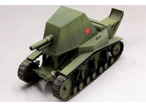 Tanque Soviet Su-18 Sph Hobby Boss 83875 1:35