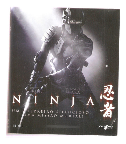 Blu-ray Ninja - Um Guerreiro Silencioso... Uma Missão Mortal