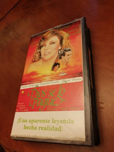 Vhs Dios Se Lo Pague Omar Fierro Veronica Castro Cine Mexica