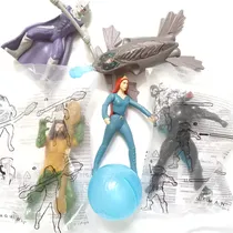 Comprar Set X 5 Muñecos De Aquaman La Pelicula Burger King 2018