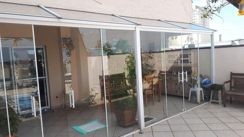 Cobertura Com 3 Dormitórios À Venda, 205 M² - Centro - São Bernardo Do Campo/sp - Co2615