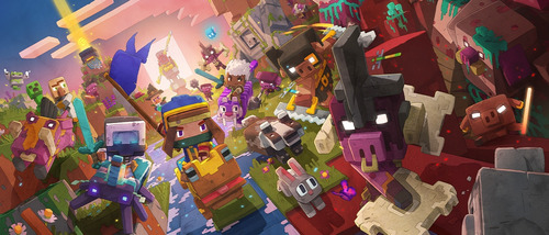 Minecraft Legends Deluxe Edition Ps 4-usado (Usado)