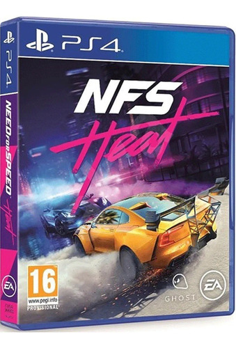 Need For Speed Heat Nfs Ps4. Físico Nuevo* Surfnet Store