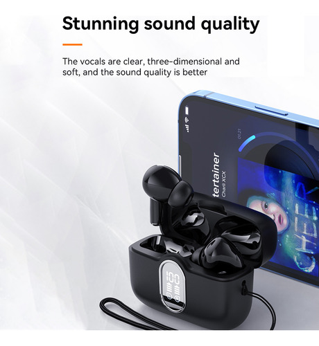 Audífonos Inalámbricos Bt Para Computadora Portátil Ipx4 A P