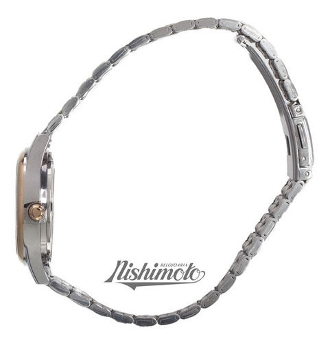 Relógio Champion Feminino Misto + Colar Brinco Prova D'agua