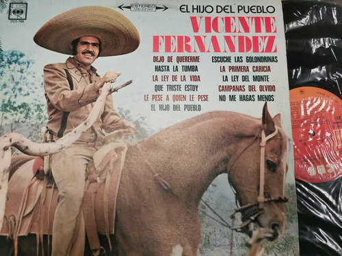 Lp Vicente Fernández La Ley Del Monte