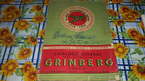 Catálogo General Para Mayoristas Grinberg Libro