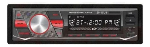 Auto Estéreo 1 Din Mp3/sd/usb/bt Speed Sp-15ub