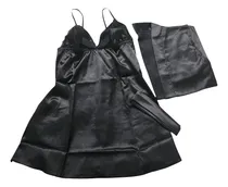 Comprar Hermosas Batas Románticas Babydoll,+vestido De Seda Lenceria