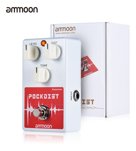Ammoon Pockdist - Pedal Para Guitarra (efecto Distorsión)