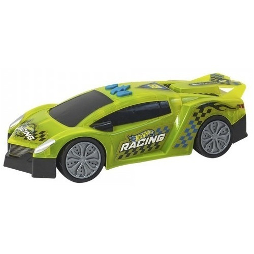 Auto Hot Wheels Speedy Car Verde Y Sonido 22 Cm Dgl Games