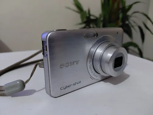 SONY Cyber-shot 12.1 デジタルカメラ Câmera Digital Sony Cyber Shot 12.1 Prata Dsc W310 S/acessór