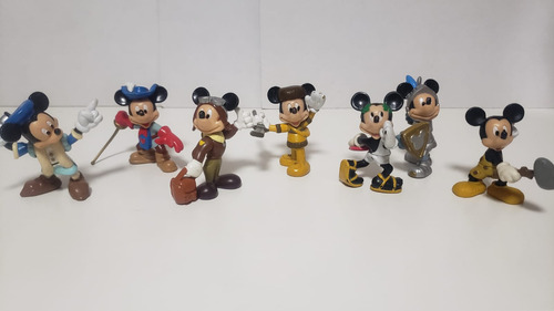 Set 7 Piezas Mickey Mouse Ricolino Año 2000 Milenio (Usado)