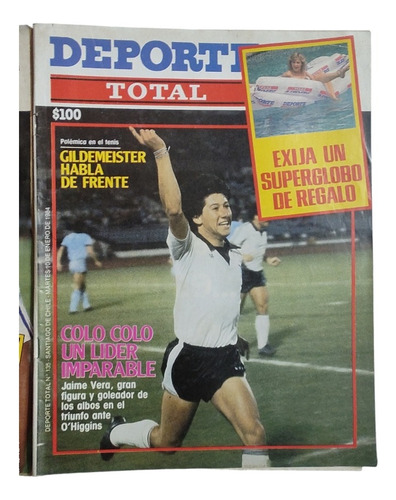 3 Revistas Deporte Total N°135-136-138 De 1984(ee320