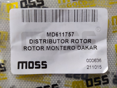 Rotor Del Distribuidor Montero Dakar Tienda