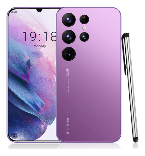 Celular Android S23+ultra De Sim 16gb Morado 1gb Ram 6.3 En