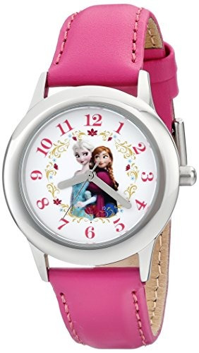 Reloj Disney Para Niñas W001793 Elsa Y Ana De Frozen En
