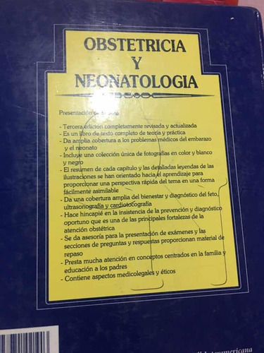 Obstetricia Y Neonatología (Usado)