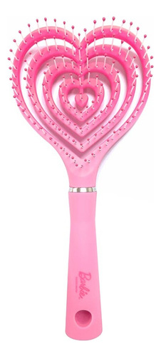 Barbie Cepillo D Ventilación Par Cabello Corazon 24cm Miniso