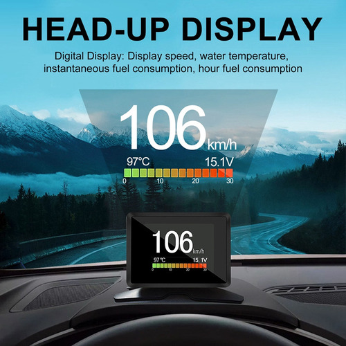 Para Coche A203 Obd2 Ordenador De A Bordo Coche Digital Tri