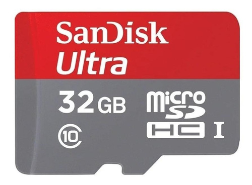 Imagem 1 de 2 de Cartão de memória SanDisk SDSQUNC-032G-AN6MA  Ultra 32GB